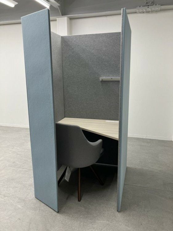 オカムラドレープシリーズ 1人用ワークブース 商品画像1
