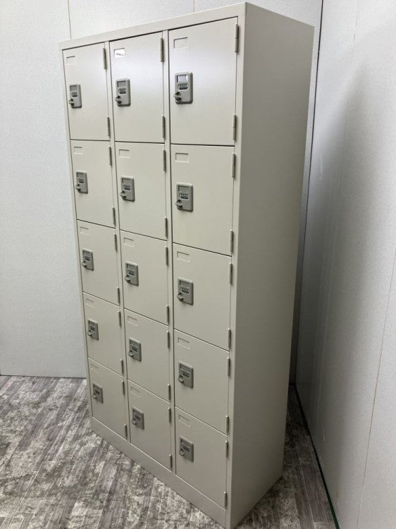 TRUSCO/トラスコダイヤル式15人用ロッカー 商品画像2