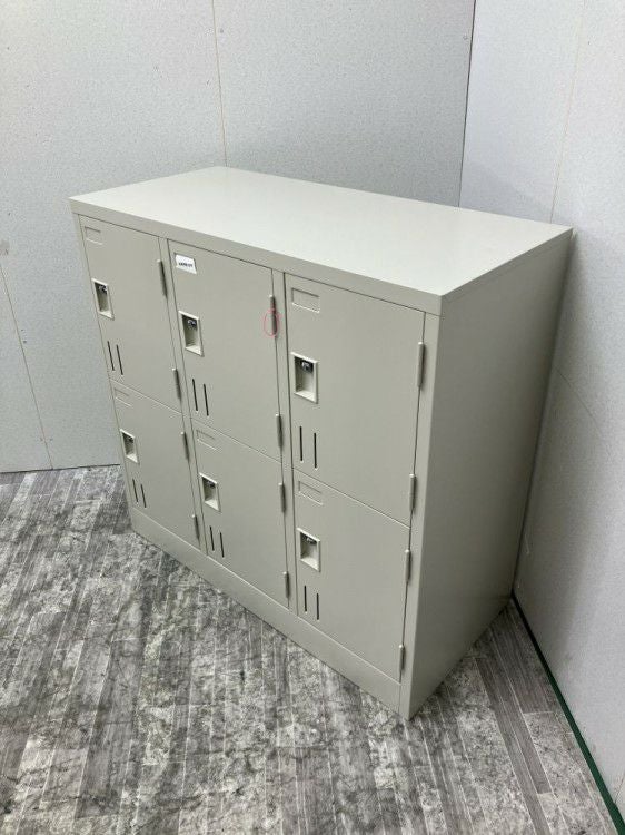 TRUSCO/トラスコ南京錠式6人用ロッカー 商品画像2