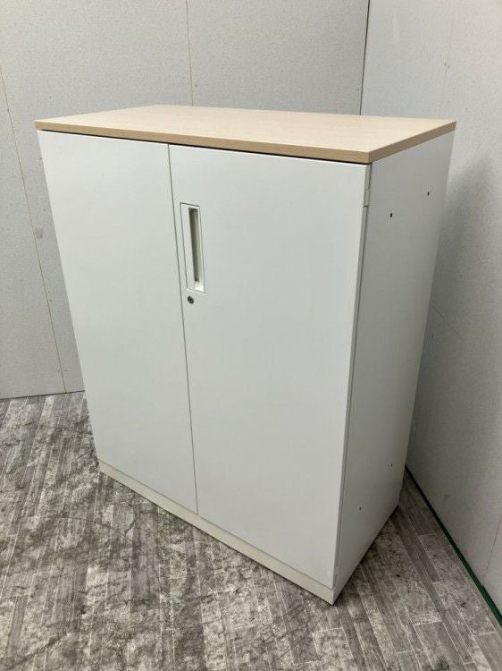 コクヨEDIA(エディア)シリーズ 天板付両開き扉付A4クリアケース書庫 商品画像2