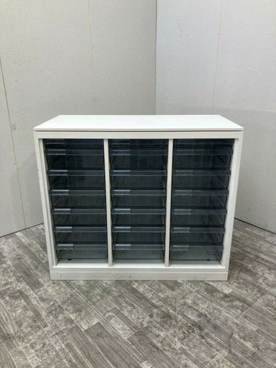 オカムラ天板付A4クリアケース書庫 商品画像1