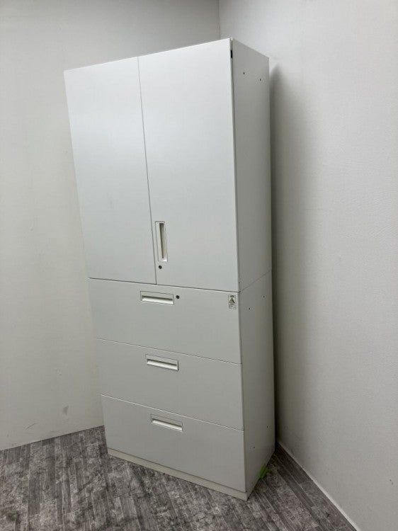コクヨEDIA(エディア)シリーズ 3段ラテラル・両開き上下書庫 商品画像2
