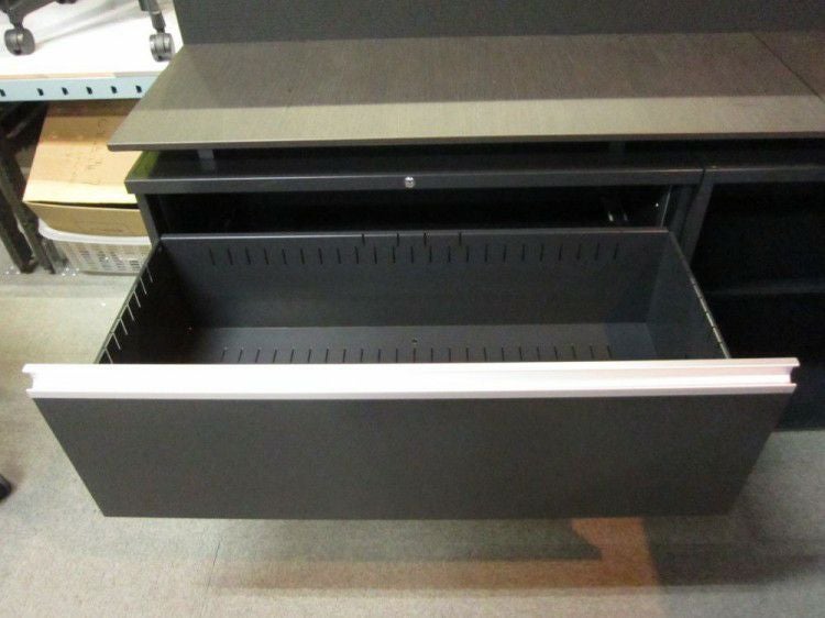 コクヨサイビ（SAIBI）シリーズ デスクパネル付1800L型デスク+ワゴンセット 商品画像12