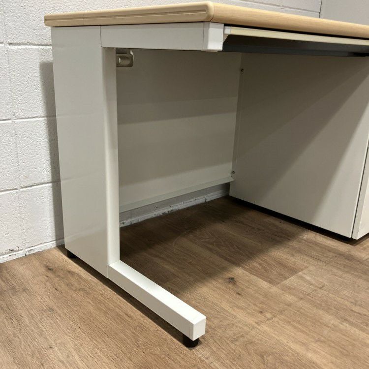 プラスフラットラインシリーズ 1200片袖デスク 商品画像5