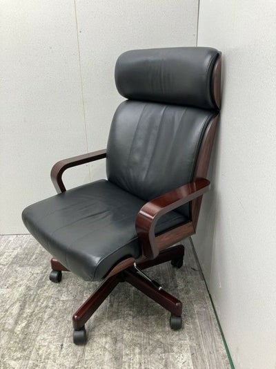 イトーキR-1タイプシリーズ 固定肘付エグゼクティブチェア 商品画像1