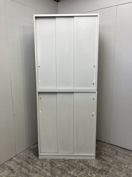 ウチダ（内田洋行）HS(ハイパーストレージ)シリーズ 3扉スライド上下書庫 商品画像1