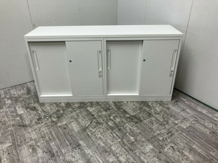 コクヨEDIA(エディア)シリーズ 天板付2連引違い書庫 商品画像1