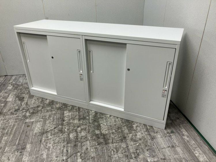 コクヨEDIA(エディア)シリーズ 天板付2連引違い書庫 商品画像2