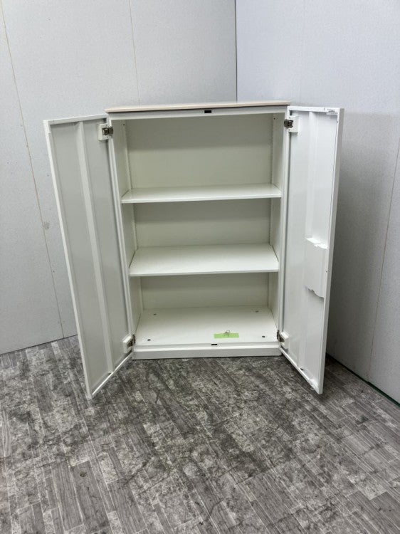 オカムラレクトラインシリーズ 天板付両開き書庫 商品画像3