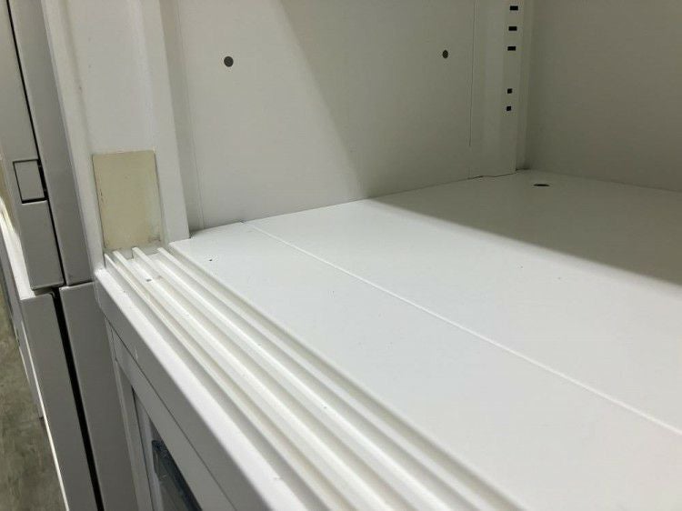 オカムラレクトラインシリーズ A4クリアケース・ガラス3扉スライド上下書庫 商品画像8