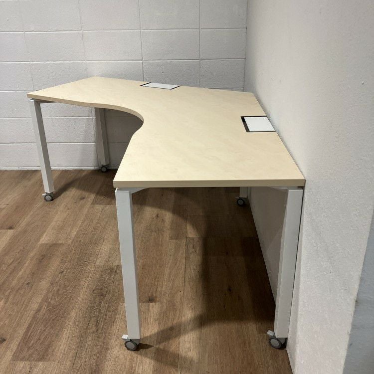 コクヨワークフィットシリーズ ブーメランデスク３台セット 商品画像6