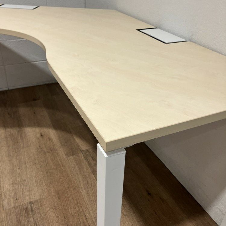 コクヨワークフィットシリーズ ブーメランデスク３台セット 商品画像7