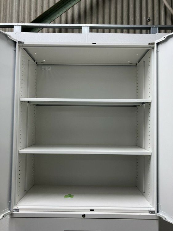 INABA/イナバリベスト（Rivest）シリーズ 両開きラテラル上下書庫 商品画像3