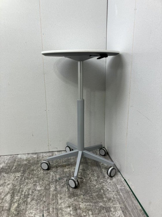 オカムラ手動昇降式600丸テーブル 商品画像6
