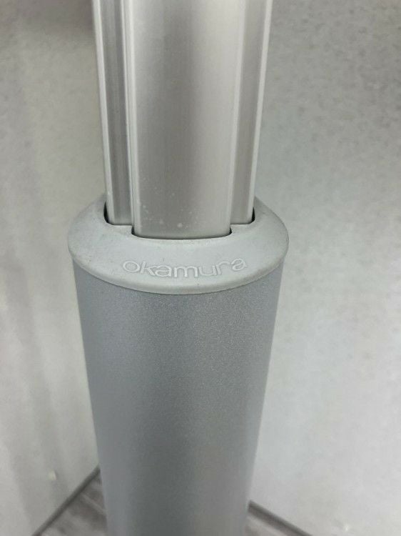 オカムラ手動昇降式600丸テーブル 商品画像8