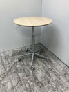 オカムラ手動昇降式750丸テーブル 商品画像2