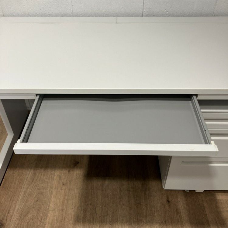 ウチダ（内田洋行）SCAENA(スカエナ)シリーズ　Kタイプ 1400平デスク+ワゴンセット 商品画像9