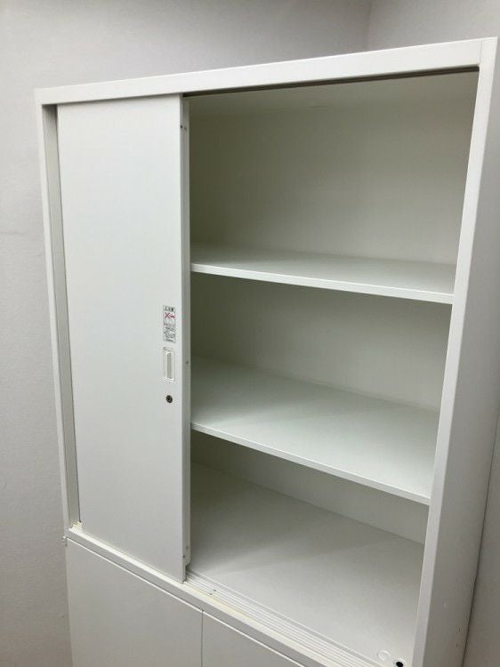 オカムラレクトラインシリーズ スライド両開き上下書庫 商品画像7