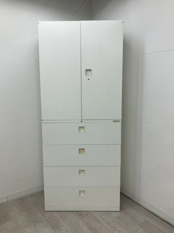 オカムラレクトラインシリーズ 両開きラテラル上下書庫 商品画像2