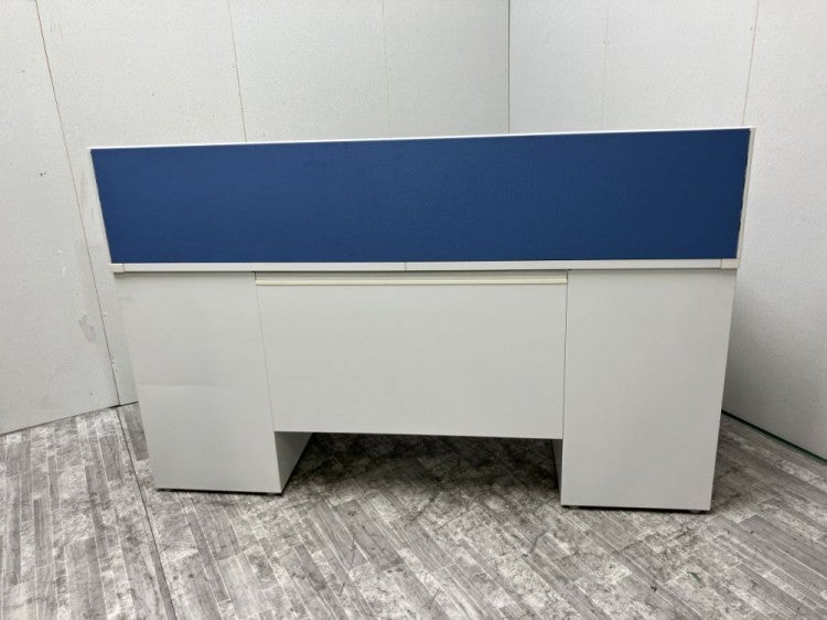 ウチダ（内田洋行）SCAENA(スカエナ)シリーズ　Kタイプ デスクパネル付1600両袖デスク 商品画像6