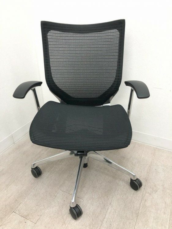 オカムラBaron(バロン)チェア 固定肘付バロンチェア 商品画像2