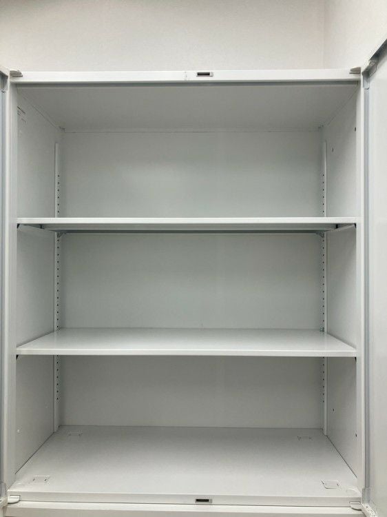 ウチダ（内田洋行）HS(ハイパーストレージ)シリーズ 両開きスライド上下書庫 商品画像7