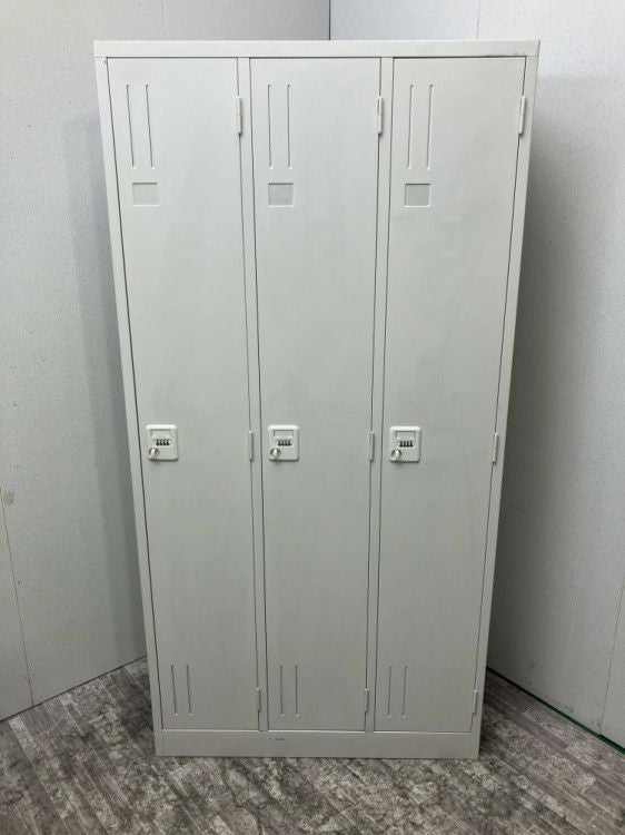 ダイヤル式3人用ロッカー 商品画像1
