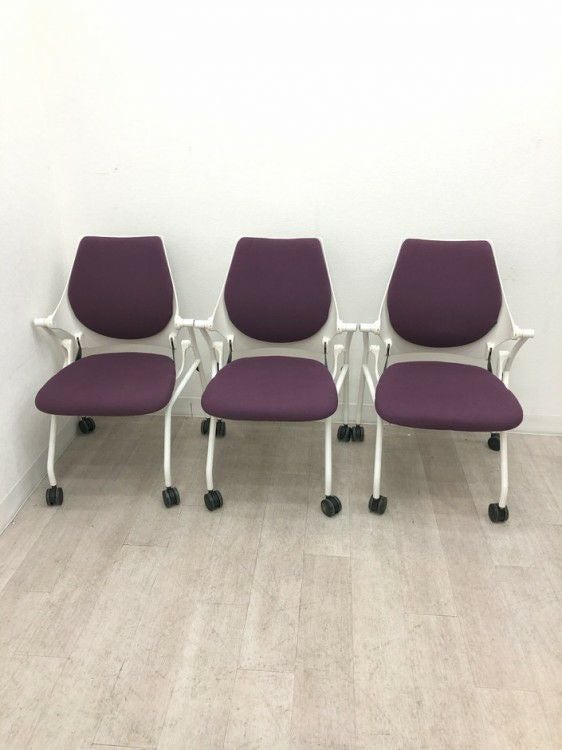 イトーキipsa(イプサ)シリーズ ネスティングチェア3脚セット 商品画像2