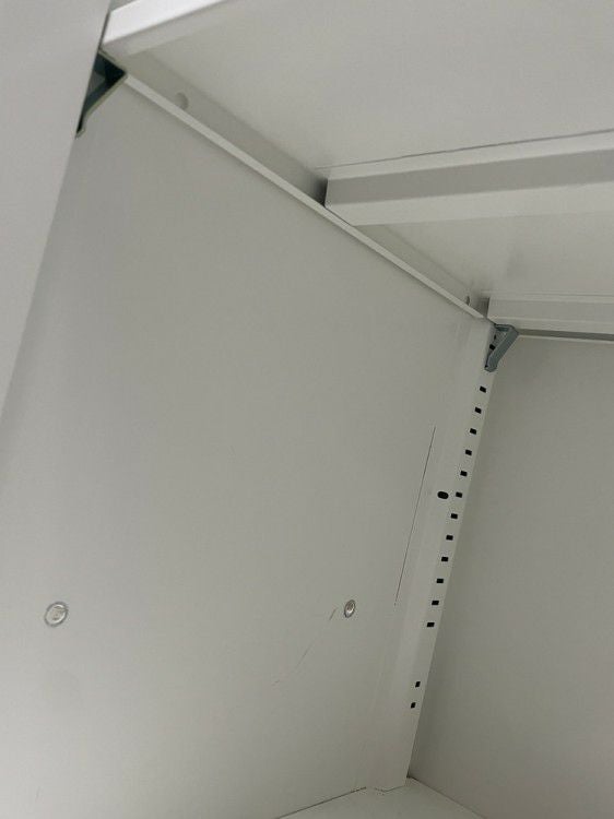 オカムラレクトラインシリーズ ガラス両開きクリアケース上下書庫 商品画像9