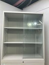 3段ラテラル・ガラス引違い上下書庫 商品画像3