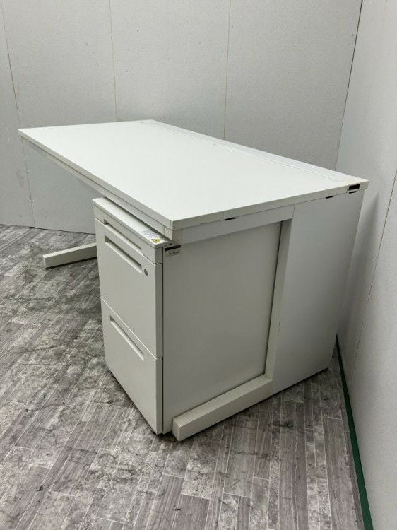 ウチダ（内田洋行）1400平デスク＋ワゴンセット 商品画像3