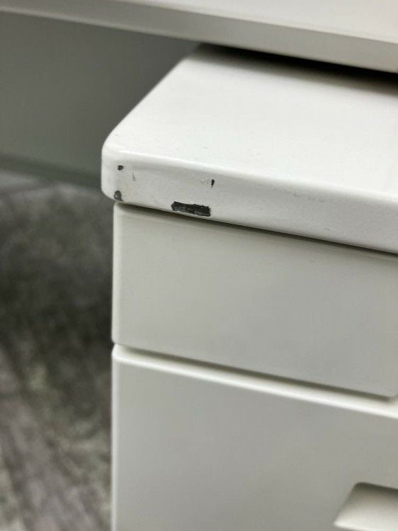 ウチダ（内田洋行）1400平デスク＋ワゴンセット 商品画像10