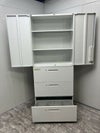 ウチダ（内田洋行）HS(ハイパーストレージ)シリーズ 3段ラテラル・両開き上下書庫 商品画像3