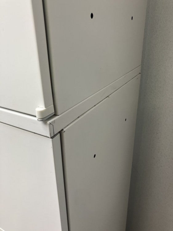 ウチダ（内田洋行）HS(ハイパーストレージ)シリーズ 3段ラテラル・両開き上下書庫 商品画像10