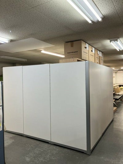 ウチダ（内田洋行）E3シリーズ 6連L型パーテーション 商品画像1