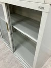 プラスA4対応書庫シリーズ ガラススライド上下書庫 商品画像14