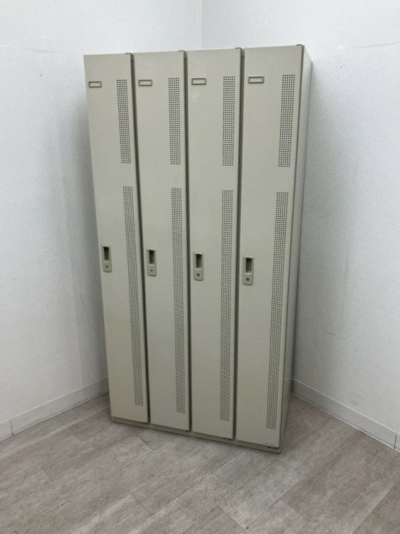 井上金庫 4人用ロッカー BFI-4VH| 無限堂ネットショップ