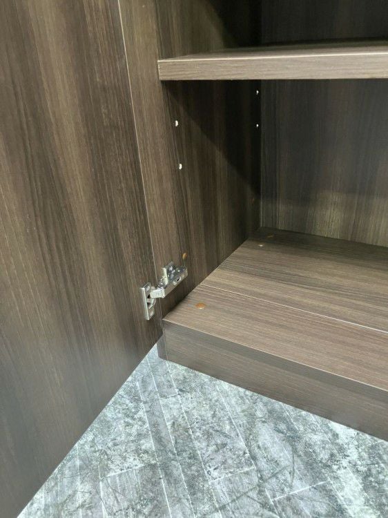 オカムラ役員室用両開き・ガラス両開き書棚 商品画像6