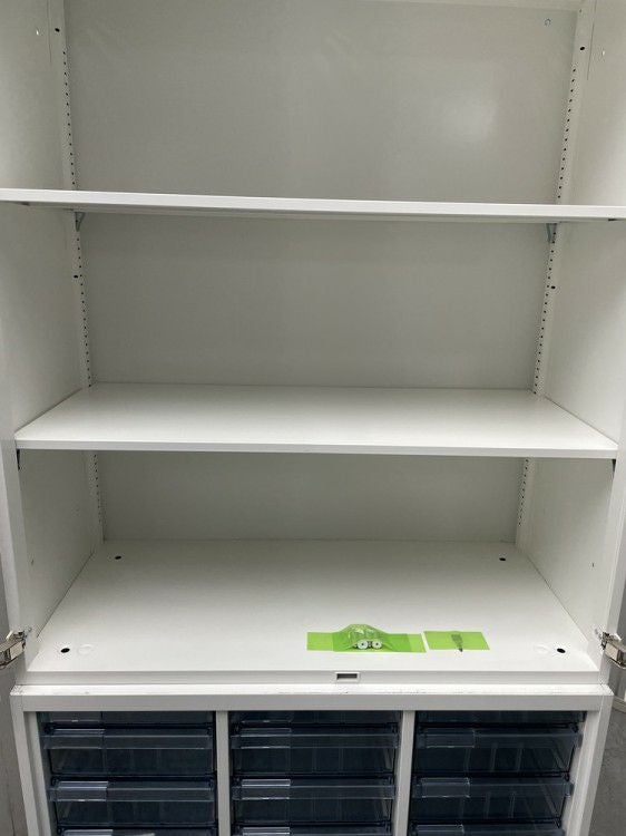 オカムラレクトラインシリーズ 両開きクリアトレー上下書庫 商品画像9