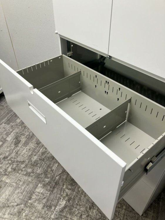 ライオン3段ラテラル・両開き上下書庫 商品画像5