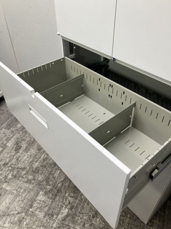 ライオン3段ラテラル・両開き上下書庫 商品画像5