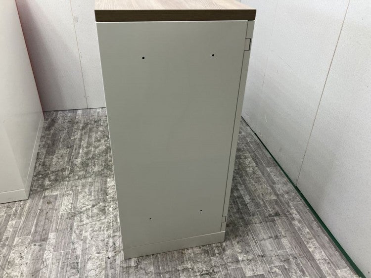オカムラレクトラインシリーズ ダイヤル式天板付両開き書庫2台セット 商品画像7