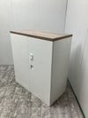 オカムラレクトラインシリーズ ダイヤル式天板付両開き書庫 商品画像2