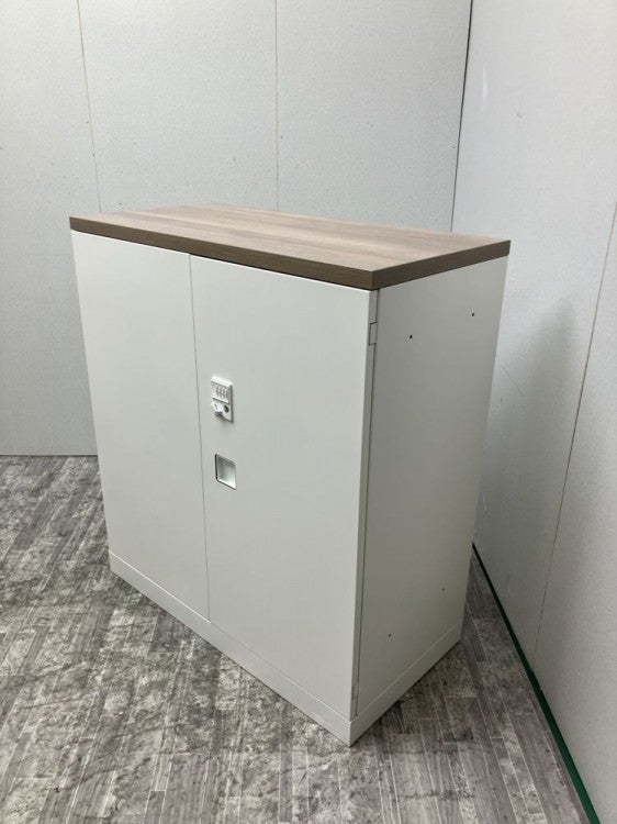 オカムラレクトラインシリーズ ダイヤル式天板付両開き書庫 商品画像2