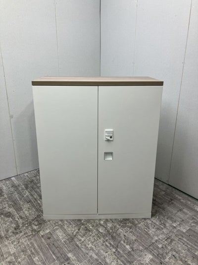 オカムラレクトラインシリーズ ダイヤル式天板付両開き書庫 商品画像1