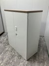オカムラレクトラインシリーズ ダイヤル式天板付両開き書庫 商品画像2