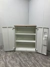 オカムラレクトラインシリーズ ダイヤル式天板付両開き書庫 商品画像3