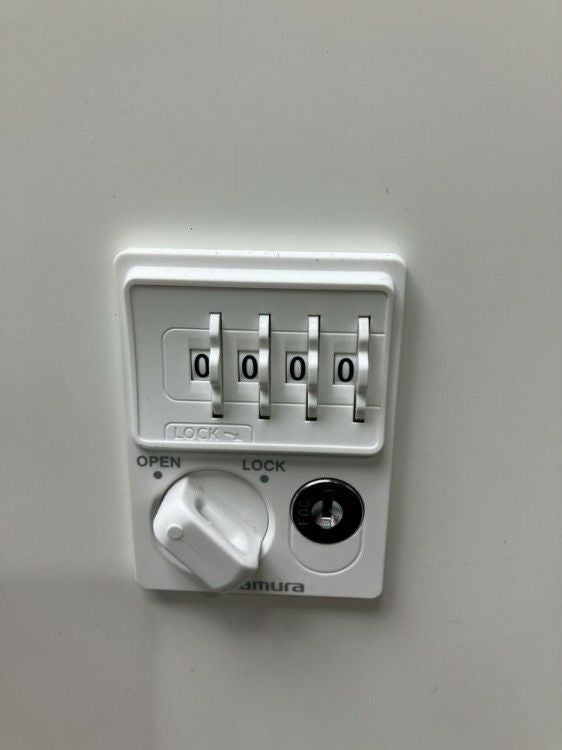 オカムラレクトラインシリーズ ダイヤル式天板付両開き書庫 商品画像5