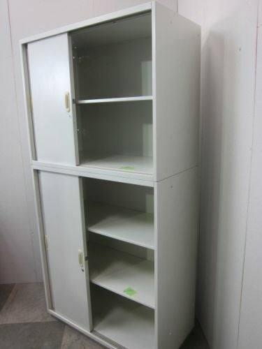 プラスLX-5(エルエックス-ファイブ)シリーズ 3扉スライド上下書庫	 商品画像5