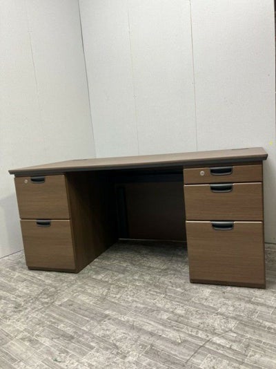 オカムラDX-4Nシリーズ 役員室用1600両袖デスク 商品画像1